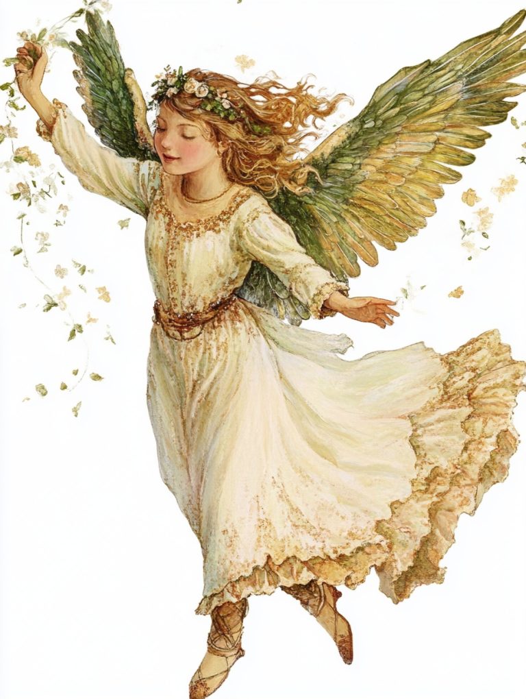 Whimsical Angels Clip Art