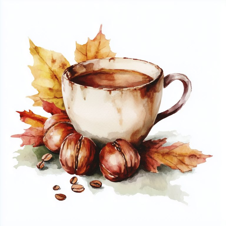 Whimsical Coffee Cup Clipart