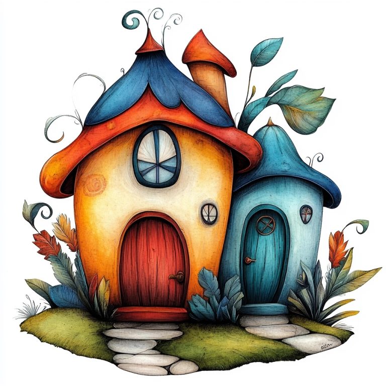 Whimsical Fairy Tale Houses