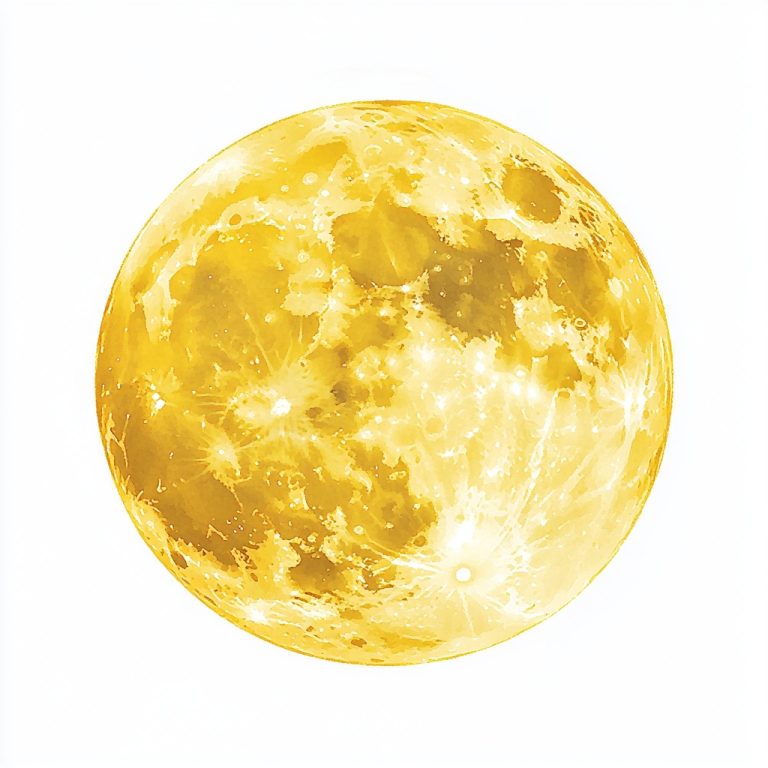 Yellow Moon in Anime