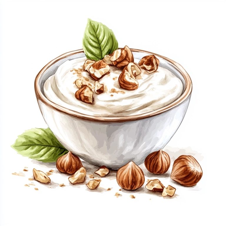 Yogurt and Hazelnuts Drawing