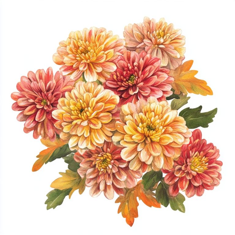 Zinnia Floral 11