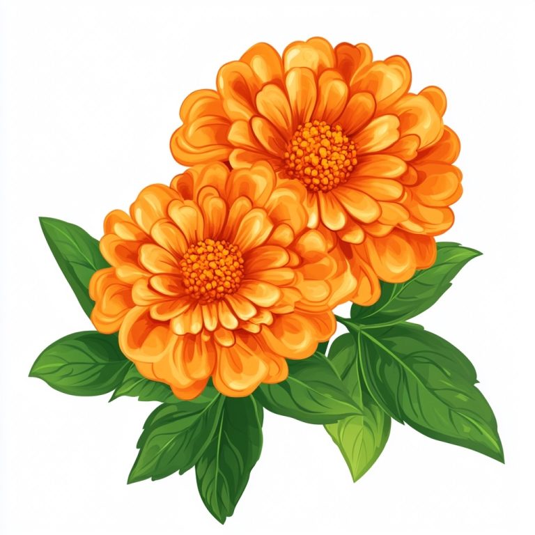 Zinnia Floral 15