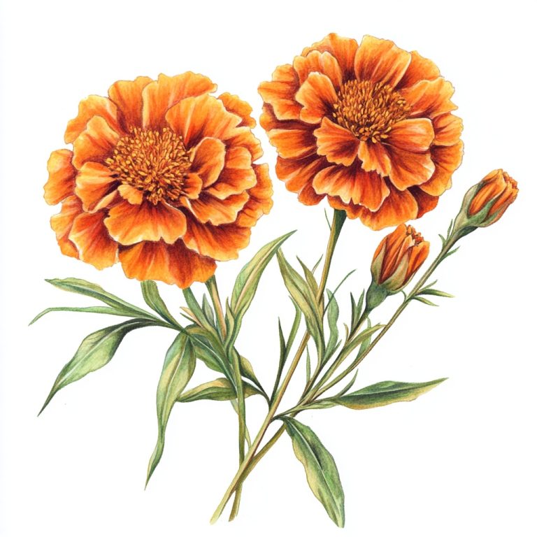 Zinnia Floral 17