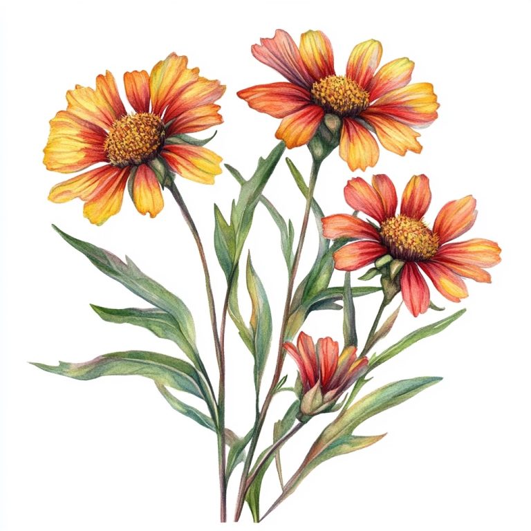 Zinnia Floral 21