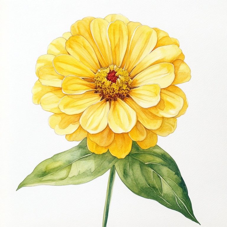 Zinnia Floral 24