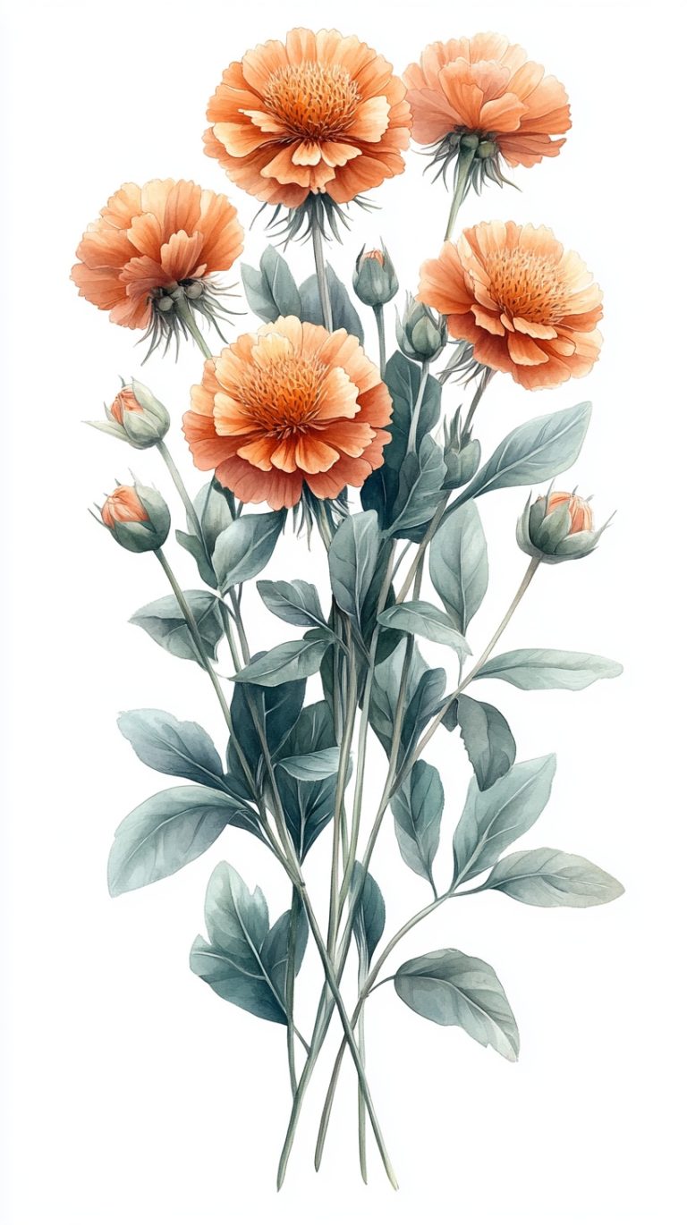 Zinnia Floral 25