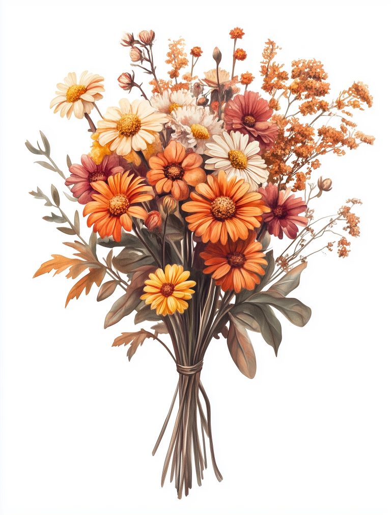 Zinnia Floral 28