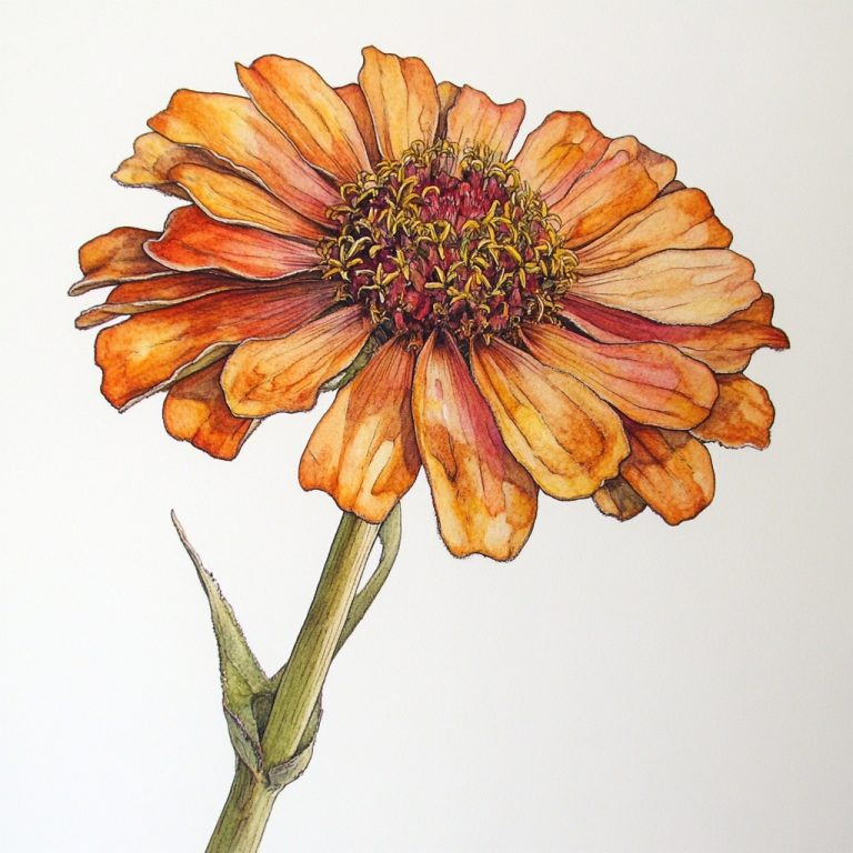 Zinnia Floral 30