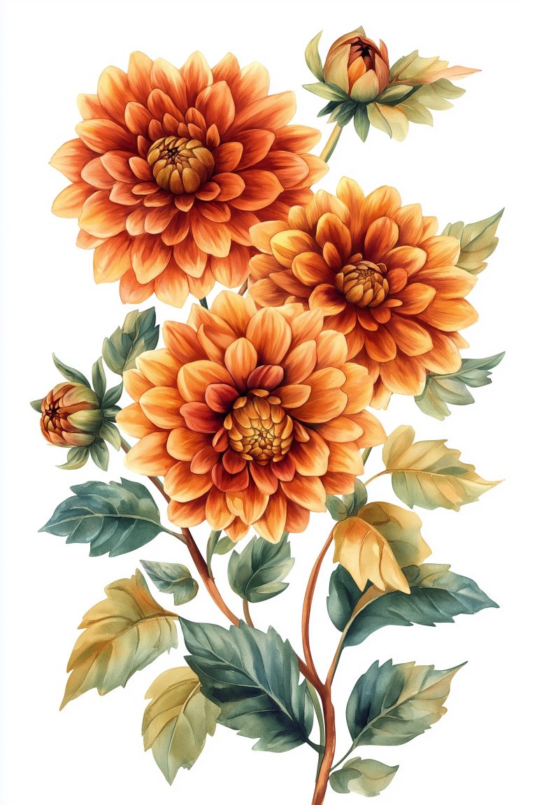 Zinnia Floral 7 scaled